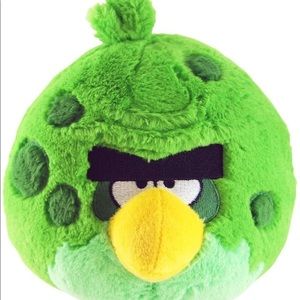 Angry birds stuffed animal plush green space